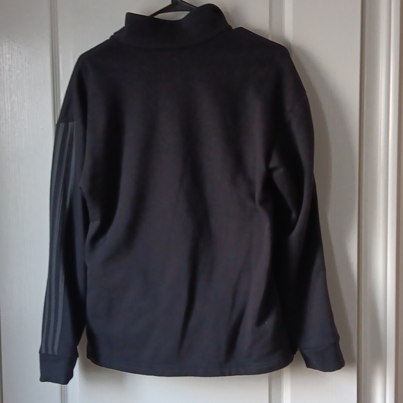 Adidas sweater half zip black and grey - Picture 6 of 6